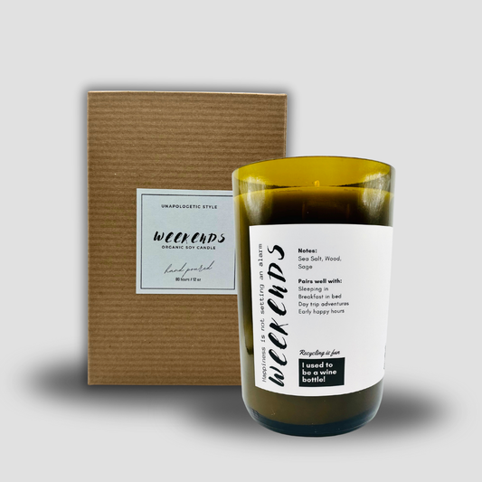 Weekends Candle